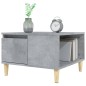 vidaXL Mesa de centro madera contrachapada gris Sonoma 55x55x36,5 cm vidaXL Mesa de centro madera contrachapada gris Sonoma 55x55x36,5 cm