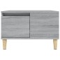 vidaXL Mesa de centro madera contrachapada gris Sonoma 55x55x36,5 cm vidaXL Mesa de centro madera contrachapada gris Sonoma 55x55x36,5 cm