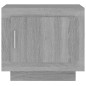 vidaXL Mesa de centro madera contrachapada gris Sonoma 51x50x45 cm vidaXL Mesa de centro madera contrachapada gris Sonoma 51x50x45 cm