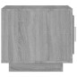 vidaXL Mesa de centro madera contrachapada gris Sonoma 51x50x45 cm vidaXL Mesa de centro madera contrachapada gris Sonoma 51x50x45 cm