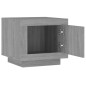vidaXL Mesa de centro madera contrachapada gris Sonoma 51x50x45 cm vidaXL Mesa de centro madera contrachapada gris Sonoma 51x50x45 cm