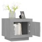 vidaXL Mesa de centro madera contrachapada gris Sonoma 51x50x45 cm vidaXL Mesa de centro madera contrachapada gris Sonoma 51x50x45 cm