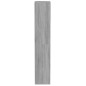 vidaXL Zapatero de madera contrachapada gris Sonoma 54x34x183 cm vidaXL Zapatero de madera contrachapada gris Sonoma 54x34x183 cm