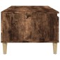 vidaXL Mesa de centro madera contrachapada roble ahumado 90x50x36,5 cm vidaXL Mesa de centro madera contrachapada roble ahumado 90x50x36,5 cm