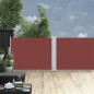 vidaXL Toldo lateral retráctil marrón 100x1000 cm vidaXL Toldo lateral retráctil marrón 100x1000 cm