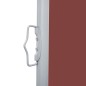 vidaXL Toldo lateral retráctil marrón 100x1000 cm vidaXL Toldo lateral retráctil marrón 100x1000 cm