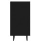 vidaXL Aparador de madera contrachapada negro 103,5x35x70 cm vidaXL Aparador de madera contrachapada negro 103,5x35x70 cm