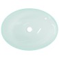 vidaXL Lavabo de vidrio esmerilado 50x37x14 cm vidaXL Lavabo de vidrio esmerilado 50x37x14 cm