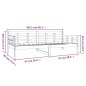 vidaXL Sofá cama madera maciza de pino negro 90x200 cm vidaXL Sofá cama madera maciza de pino negro 90x200 cm