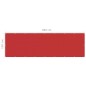 vidaXL Toldo para balcón HDPE rojo 120x400 cm vidaXL Toldo para balcón HDPE rojo 120x400 cm