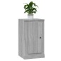 vidaXL Aparadores 2 uds madera contrachapada gris 37,5x35,5x67,5 cm vidaXL Aparadores 2 uds madera contrachapada gris 37,5x35,5x67,5 cm