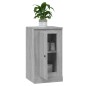 vidaXL Aparadores 2 uds madera contrachapada gris 37,5x35,5x67,5 cm vidaXL Aparadores 2 uds madera contrachapada gris 37,5x35,5x67,5 cm