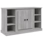 vidaXL Aparador de madera contrachapada gris Sonoma 100x35,5x60 cm vidaXL Aparador de madera contrachapada gris Sonoma 100x35,5x60 cm