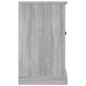 vidaXL Aparador de madera contrachapada gris Sonoma 100x35,5x60 cm vidaXL Aparador de madera contrachapada gris Sonoma 100x35,5x60 cm