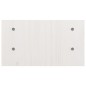 vidaXL Soporte de monitor madera maciza de pino blanco 50x27x15 cm vidaXL Soporte de monitor madera maciza de pino blanco 50x27x15 cm
