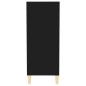 vidaXL Aparador de madera contrachapada negro 57x35x90 cm vidaXL Aparador de madera contrachapada negro 57x35x90 cm