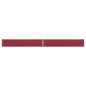 vidaXL Toldo lateral retráctil para patio rojo 140x1200 cm vidaXL Toldo lateral retráctil para patio rojo 140x1200 cm