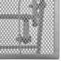 vidaXL Tumbonas con mesita 2 unidades acero gris antracita vidaXL Tumbonas con mesita 2 unidades acero gris antracita