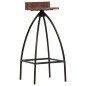 vidaXL Taburetes de cocina 2 unidades madera maciza reciclada vidaXL Taburetes de cocina 2 unidades madera maciza reciclada