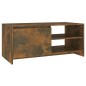 vidaXL Mesa de centro madera contrachapada roble ahumado 102x50x45 cm vidaXL Mesa de centro madera contrachapada roble ahumado 102x50x45 cm