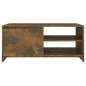 vidaXL Mesa de centro madera contrachapada roble ahumado 102x50x45 cm vidaXL Mesa de centro madera contrachapada roble ahumado 102x50x45 cm