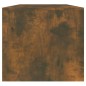 vidaXL Mesa de centro madera contrachapada roble ahumado 102x50x45 cm vidaXL Mesa de centro madera contrachapada roble ahumado 102x50x45 cm