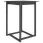 vidaXL Mesa alta de bar de madera maciza de pino gris 80x80x110 cm vidaXL Mesa alta de bar de madera maciza de pino gris 80x80x110 cm