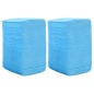 vidaXL Empapadores para mascota 100 unidades 90x60 cm textil no tejido vidaXL Empapadores para mascota 100 unidades 90x60 cm textil no tejido