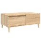 vidaXL Mesa de centro madera contrachapada roble Sonoma 90x50x36,5 cm vidaXL Mesa de centro madera contrachapada roble Sonoma 90x50x36,5 cm