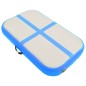 vidaXL Esterilla inflable de gimnasia con bomba PVC azul 60x100x20 cm