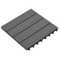 vidaXL Baldosas de WPC 30x30 cm 11 unidades 1 m² gris vidaXL Baldosas de WPC 30x30 cm 11 unidades 1 m² gris