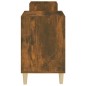 vidaXL Mueble para TV madera contrachapada roble ahumado 160x35x55 cm vidaXL Mueble para TV madera contrachapada roble ahumado 160x35x55 cm