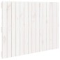 vidaXL Cabecero de cama pared madera maciza pino blanco 95,5x3x60 cm vidaXL Cabecero de cama pared madera maciza pino blanco 95,5x3x60 cm