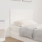 vidaXL Cabecero de cama pared madera maciza pino blanco 95,5x3x60 cm vidaXL Cabecero de cama pared madera maciza pino blanco 95,5x3x60 cm