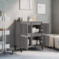 vidaXL Aparador de madera contrachapada gris Sonoma 60x35x70 cm vidaXL Aparador de madera contrachapada gris Sonoma 60x35x70 cm