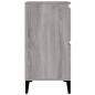 vidaXL Aparador de madera contrachapada gris Sonoma 60x35x70 cm vidaXL Aparador de madera contrachapada gris Sonoma 60x35x70 cm
