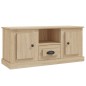 vidaXL Mueble para TV madera contrachapada roble Sonoma 100x35,5x45 cm vidaXL Mueble para TV madera contrachapada roble Sonoma 100x35,5x45 cm