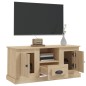 vidaXL Mueble para TV madera contrachapada roble Sonoma 100x35,5x45 cm vidaXL Mueble para TV madera contrachapada roble Sonoma 100x35,5x45 cm