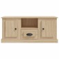 vidaXL Mueble para TV madera contrachapada roble Sonoma 100x35,5x45 cm vidaXL Mueble para TV madera contrachapada roble Sonoma 100x35,5x45 cm