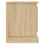 vidaXL Mueble para TV madera contrachapada roble Sonoma 100x35,5x45 cm vidaXL Mueble para TV madera contrachapada roble Sonoma 100x35,5x45 cm