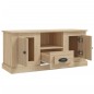 vidaXL Mueble para TV madera contrachapada roble Sonoma 100x35,5x45 cm vidaXL Mueble para TV madera contrachapada roble Sonoma 100x35,5x45 cm