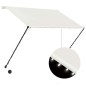 vidaXL Toldo retráctil con LED color crema 200x150 cm vidaXL Toldo retráctil con LED color crema 200x150 cm