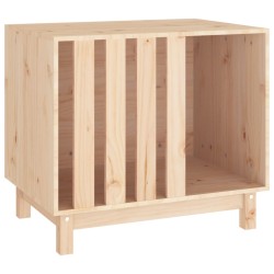 vidaXL Caseta para perros madera maciza de pino 70x50x62 cm