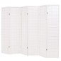 vidaXL Biombo plegable con 6 paneles estilo japonés 240x170 cm blanco vidaXL Biombo plegable con 6 paneles estilo japonés 240x170 cm blanco