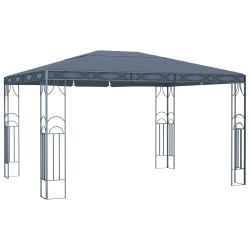 vidaXL Cenador gris antracita 400x300 cm