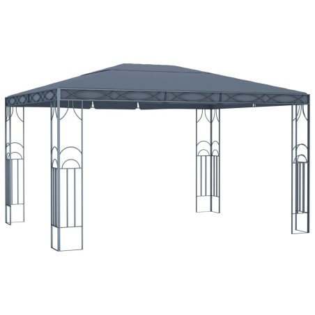 vidaXL Cenador gris antracita 400x300 cm