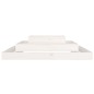 vidaXL Jardinera madera maciza de pino blanco 110x110x27 cm vidaXL Jardinera madera maciza de pino blanco 110x110x27 cm
