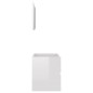 vidaXL Set muebles de baño 2 piezas madera contrachapada blanco brillo vidaXL Set muebles de baño 2 piezas madera contrachapada blanco brillo