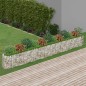 vidaXL Arriate de gaviones de hierro galvanizado 470x50x50 cm vidaXL Arriate de gaviones de hierro galvanizado 470x50x50 cm