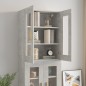 vidaXL Armario colgante de pared gris hormigón 69,5x34x90 cm vidaXL Armario colgante de pared gris hormigón 69,5x34x90 cm